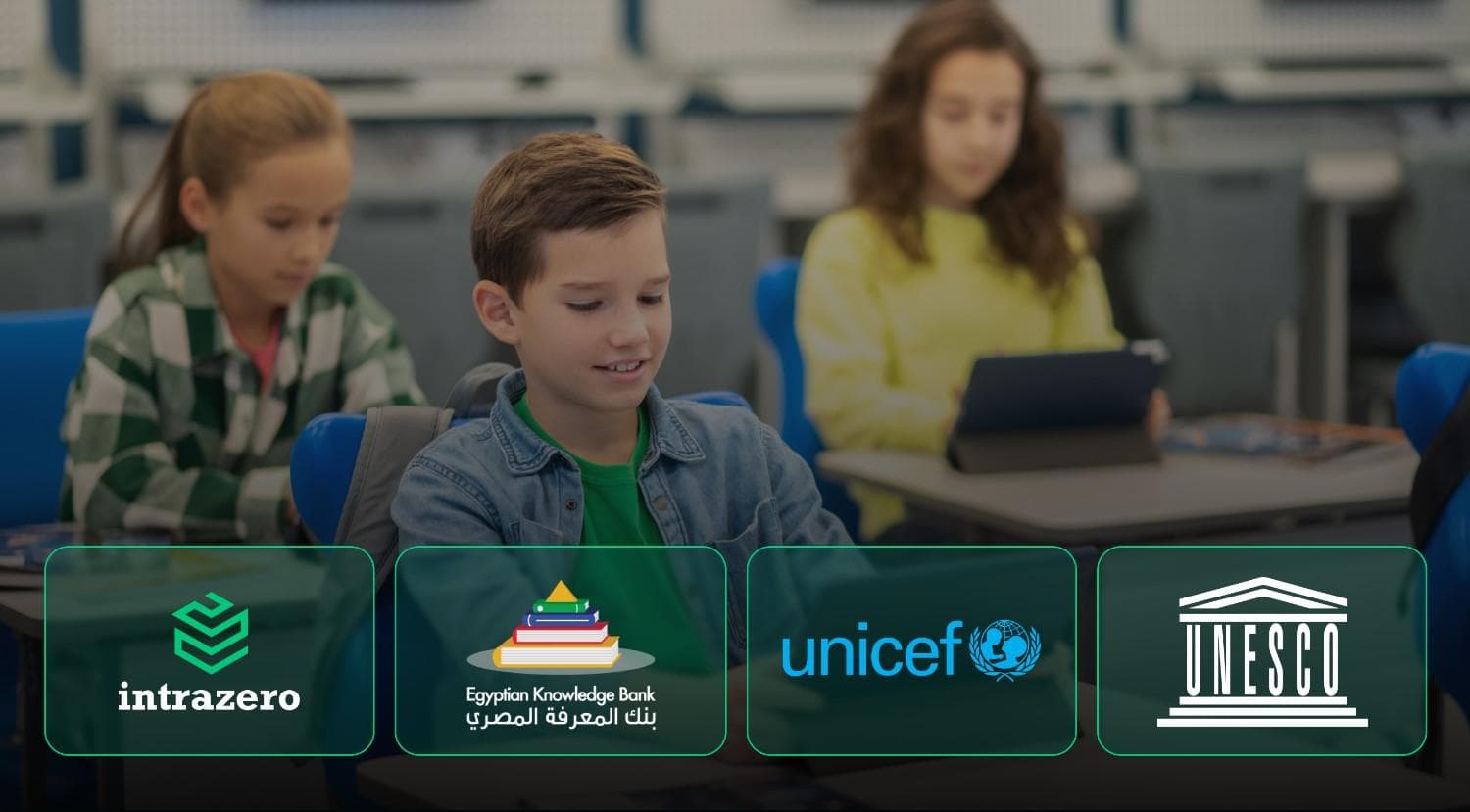 UNESCO and UNICEF Recognize Intrazero's Impact on Egyptian Education: A Look at iMiddleware and iTest Systems