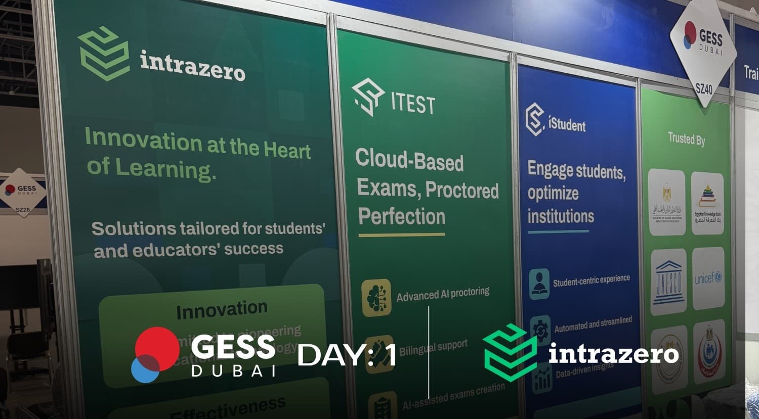 Intrazero Kicks Off GESS Dubai 2024 with a Bang