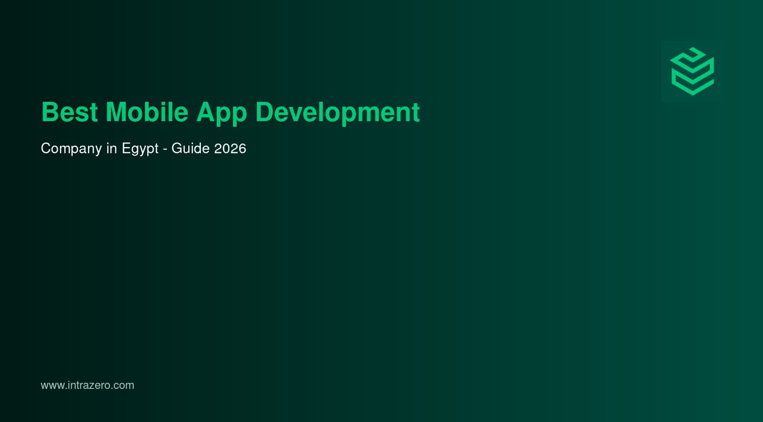 Best Mobile App Development Company in Egypt: Complete Guide (2026)