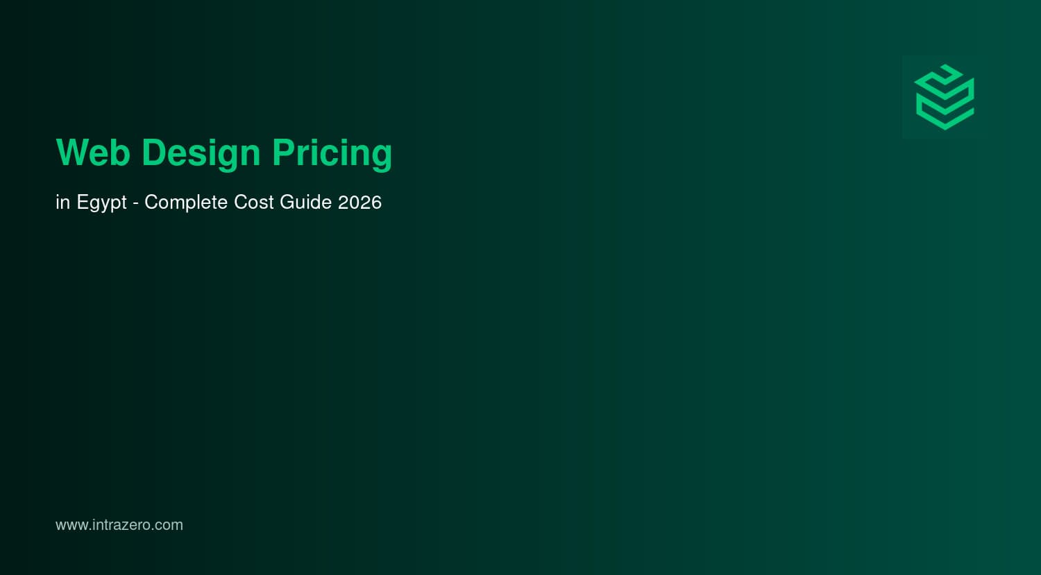 Web Design Pricing in Egypt: Complete Cost Guide (2026)